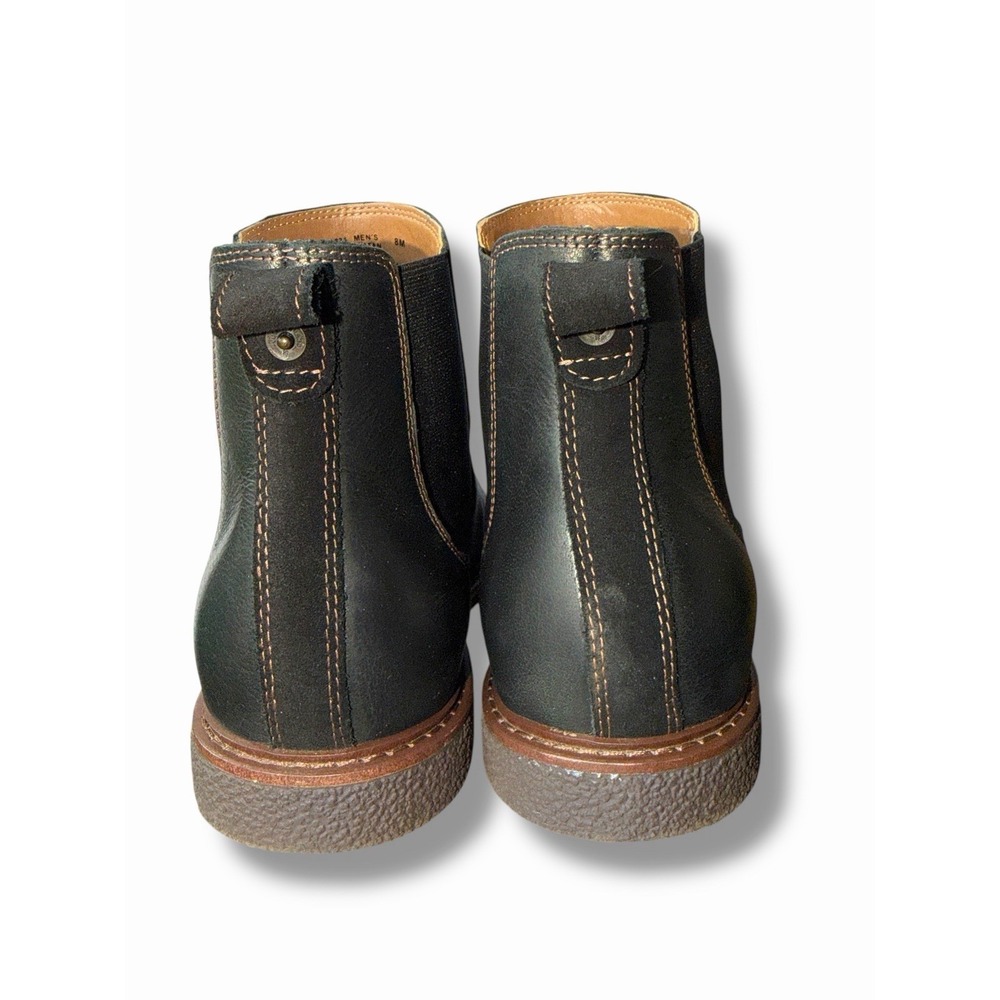 Lucky Brand Men's Chelsea Black Leather Ankle Boot Sz 9 NWOT - Picture 4 of 7